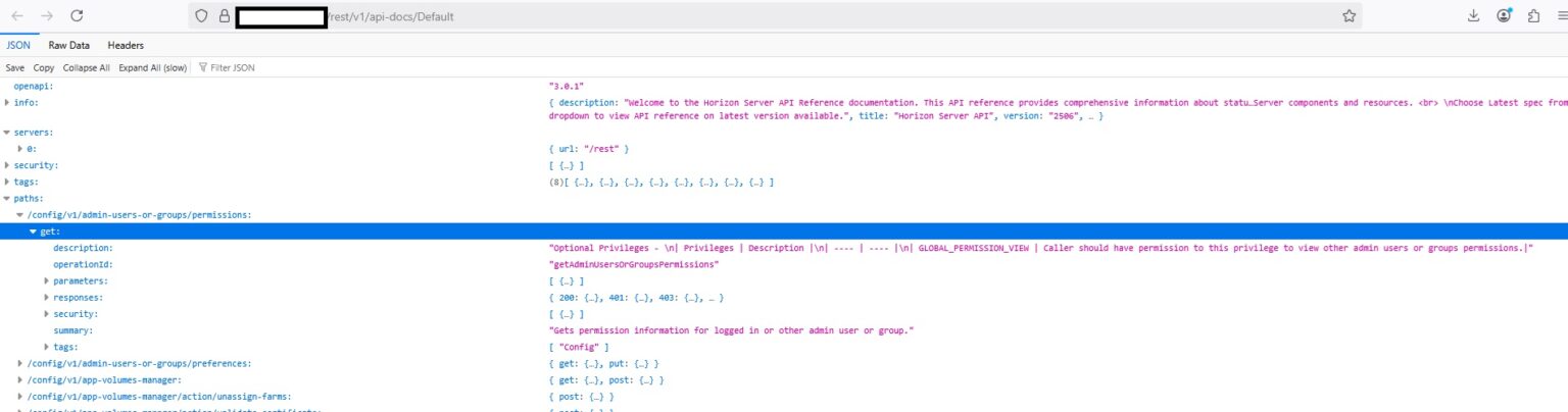 Getting Started with the Omnissa Horizon REST API – Logging in – VMATT.NET